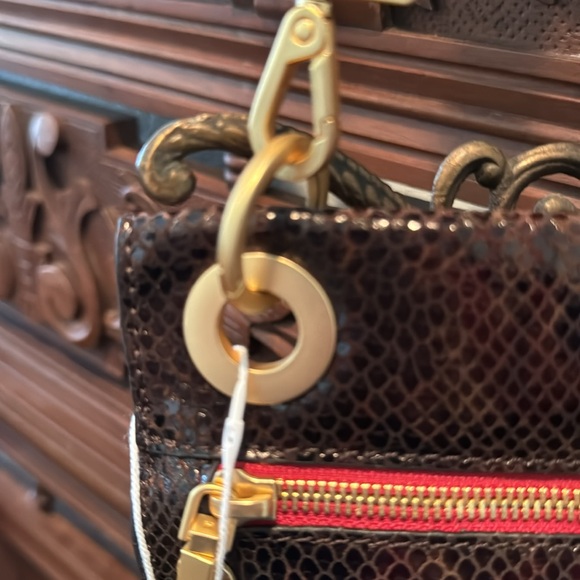 NWT,Hammett Tony small painted rattle—rich brown - Picture 2 of 8